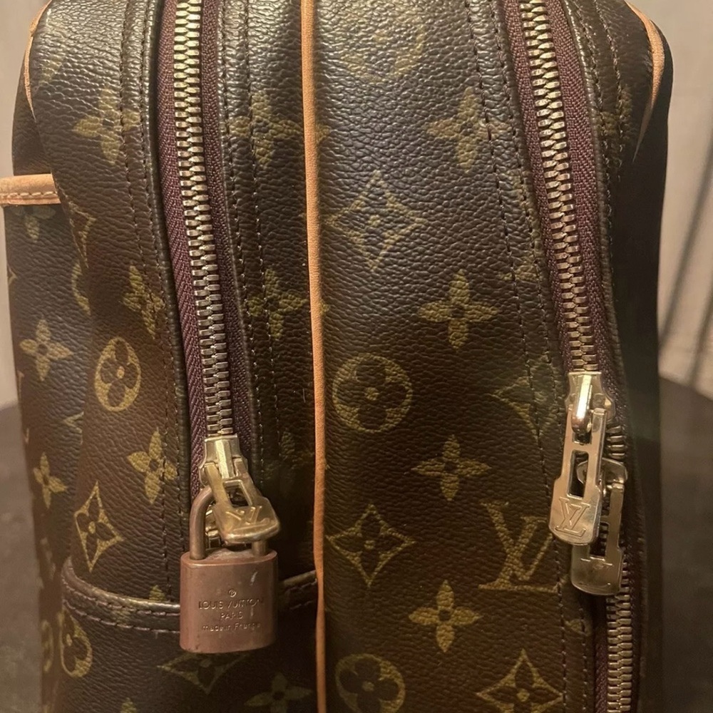 Louis Vuitton Brown Monogram Luggage with Vachetta Leather Trim - Picture 12 of 16